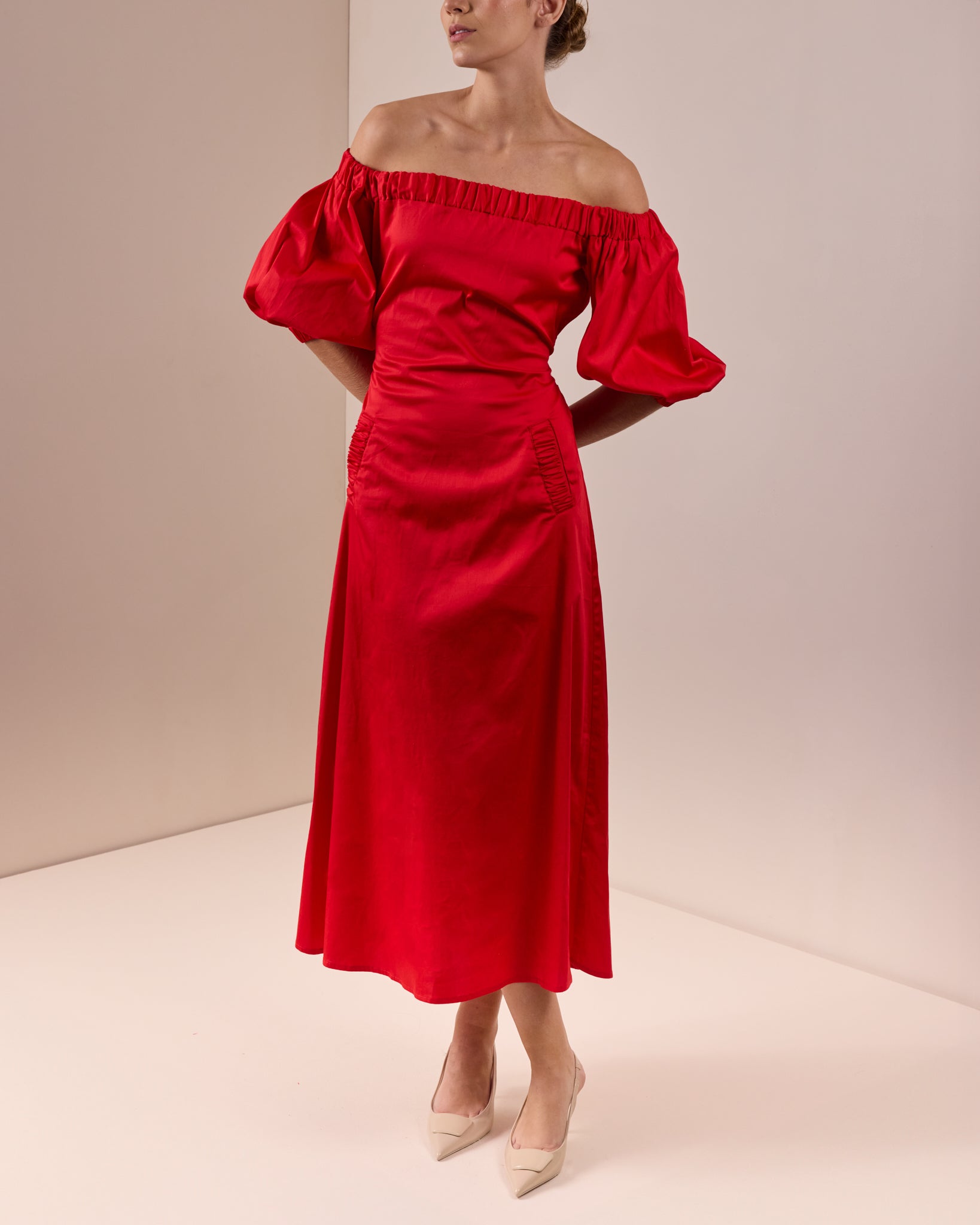 Vestido Amelia Verde Oliva