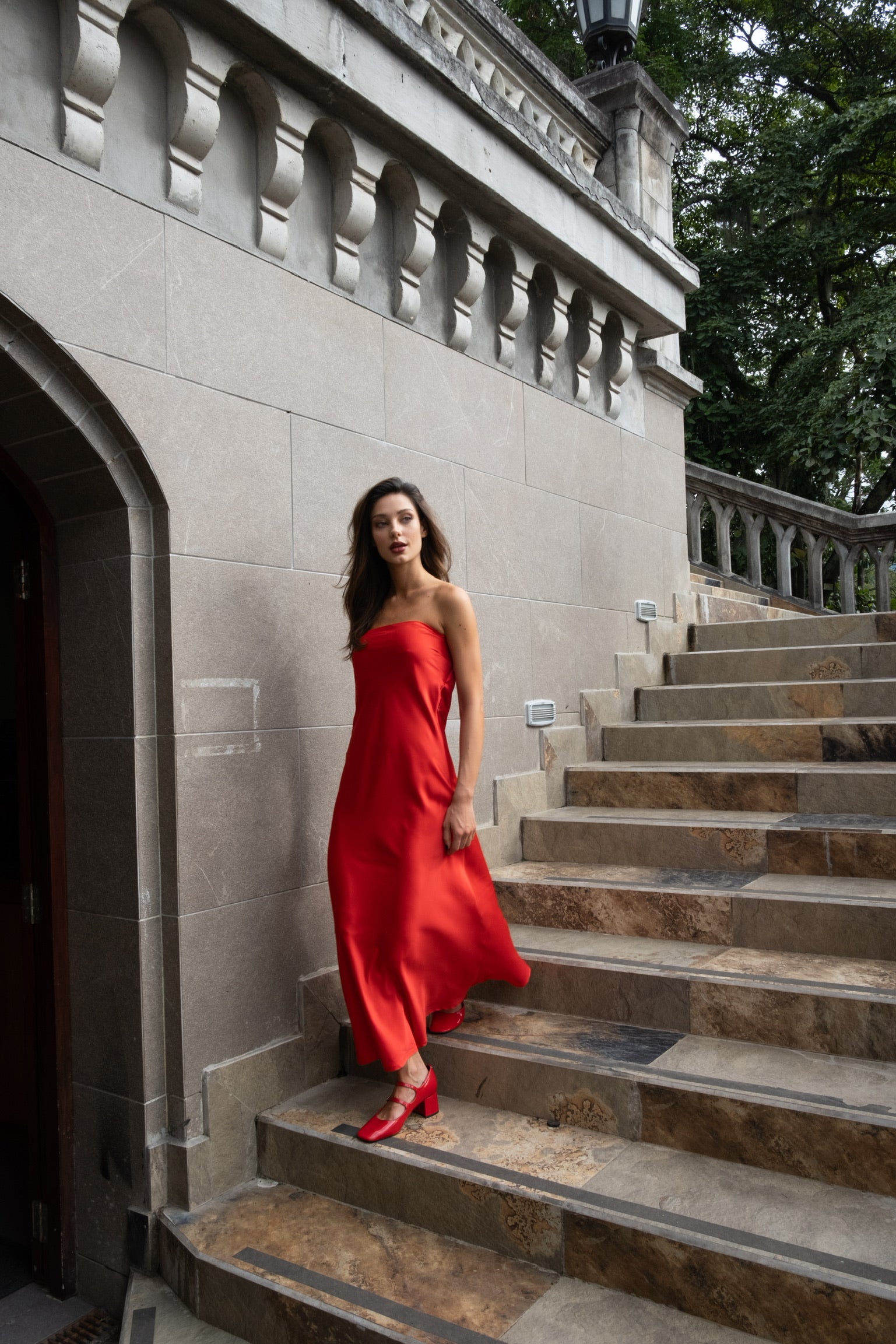 Vestido Elia Rojo