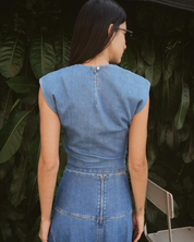 Top Mistic Luxe Denim