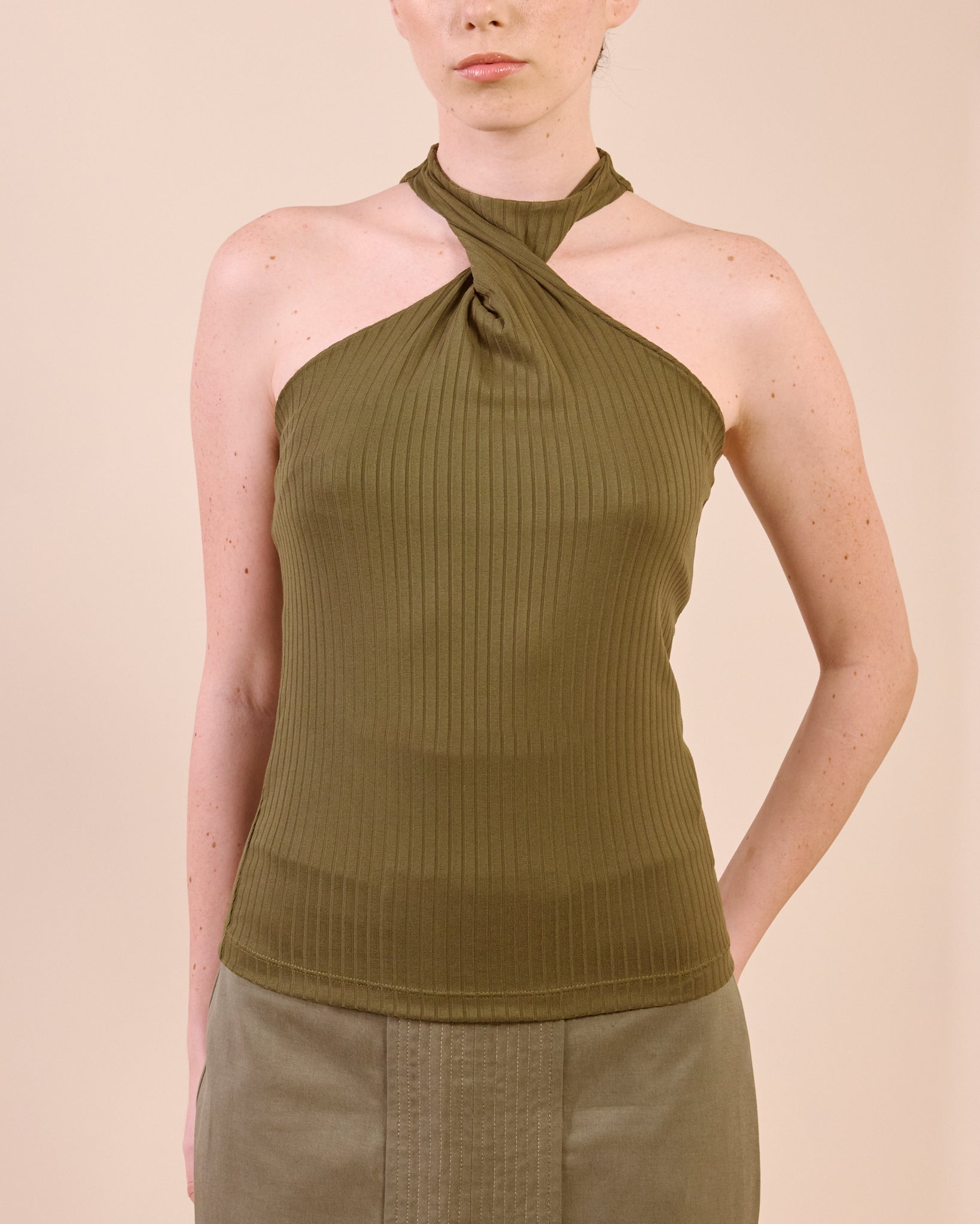 Blusa Ines Verde Oliva