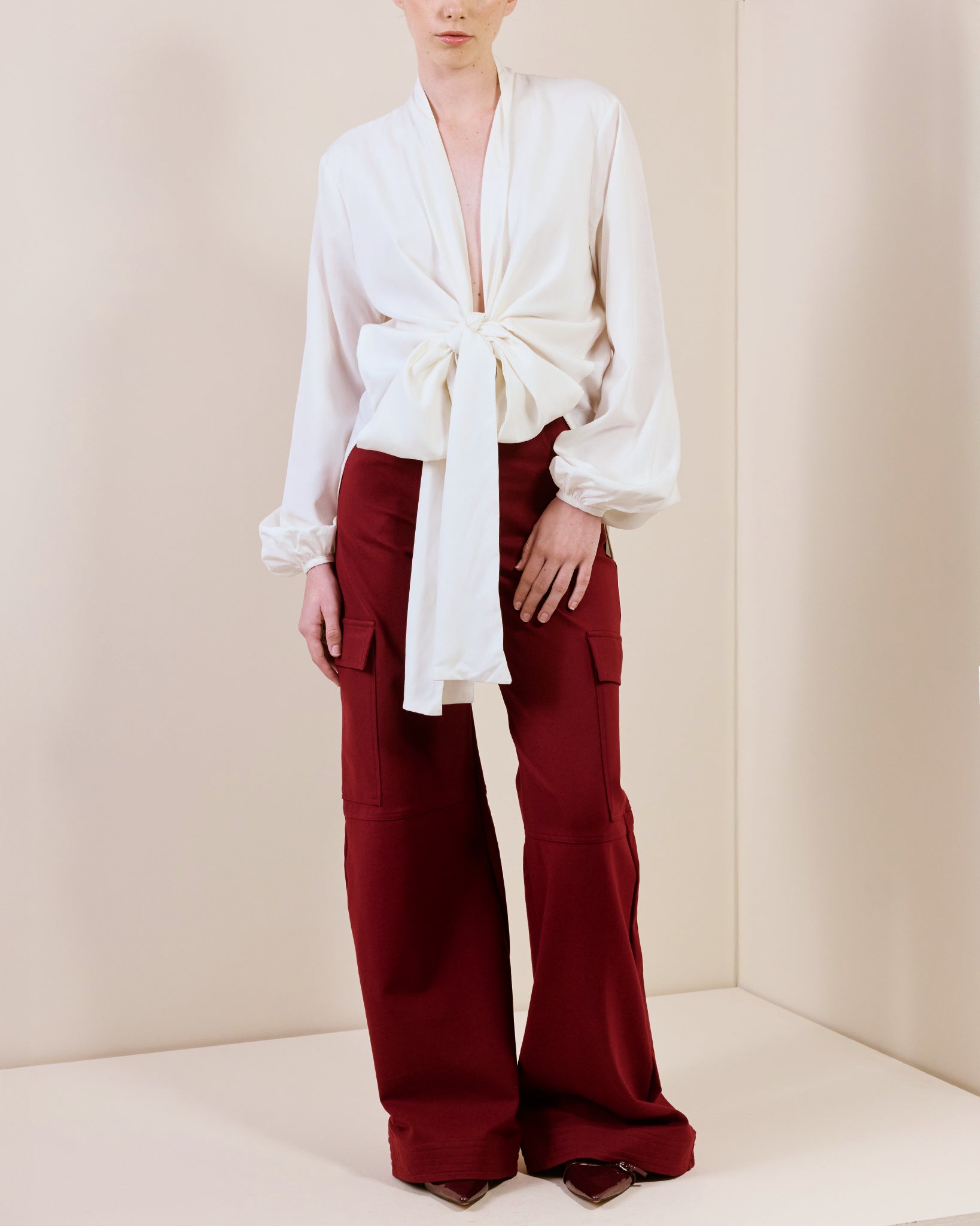 Blusa Cardin Natural