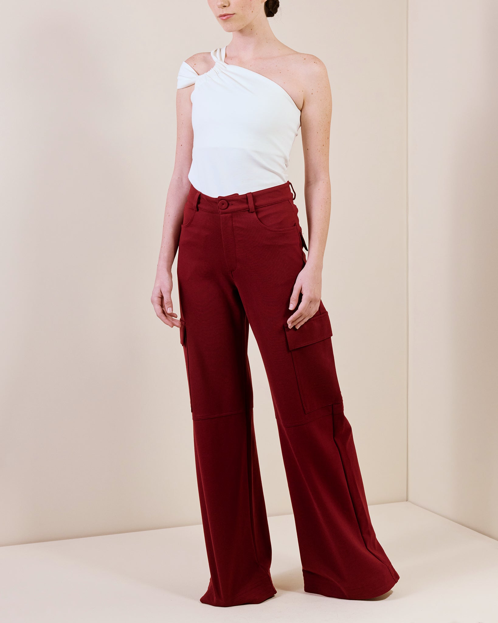 Blusa Benetta Vino Tinto